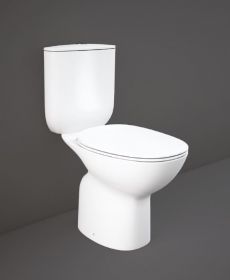 VASO MONOBLOCCO SCARICO PAVIMENTO MORNING RIMLESS