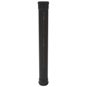 
TUBO INNESTO NERO Ø 100 DOPPIO BICCHIERE 
 
