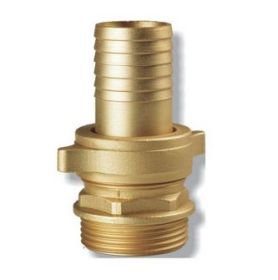 RACCORDO DIRITTO 3 PEZZI CON SEDE CONICA, OTTONE 